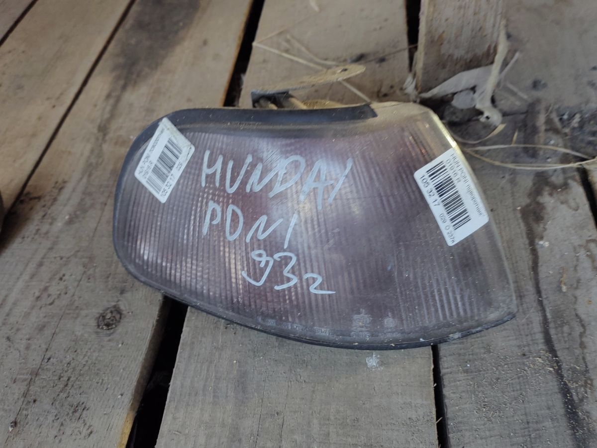 Поворотник к фаре 01916 01916, на Hyundai Poni Фото 2