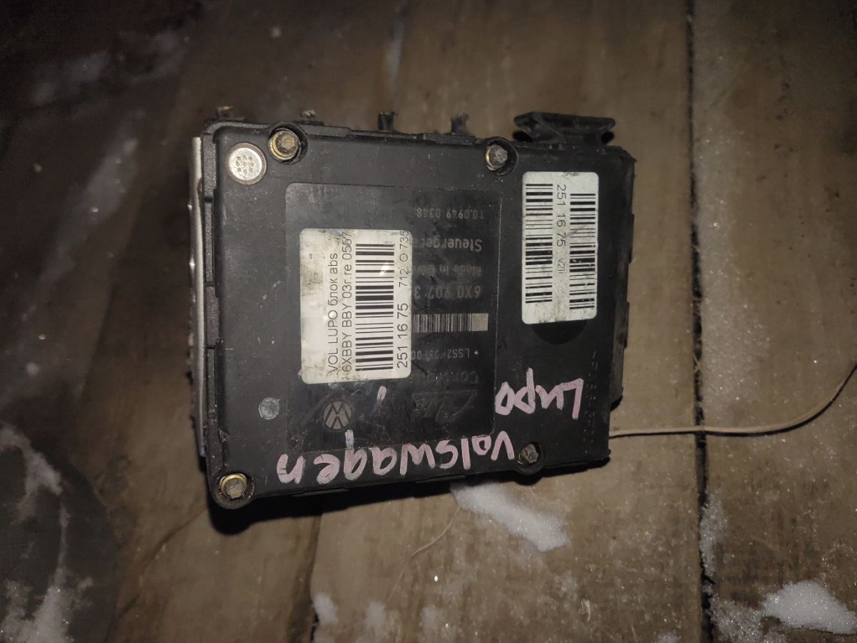 Блок ABS VAG VAG,6X0698117 на Volkswagen Lupo 6XBBY BBY Фото 3