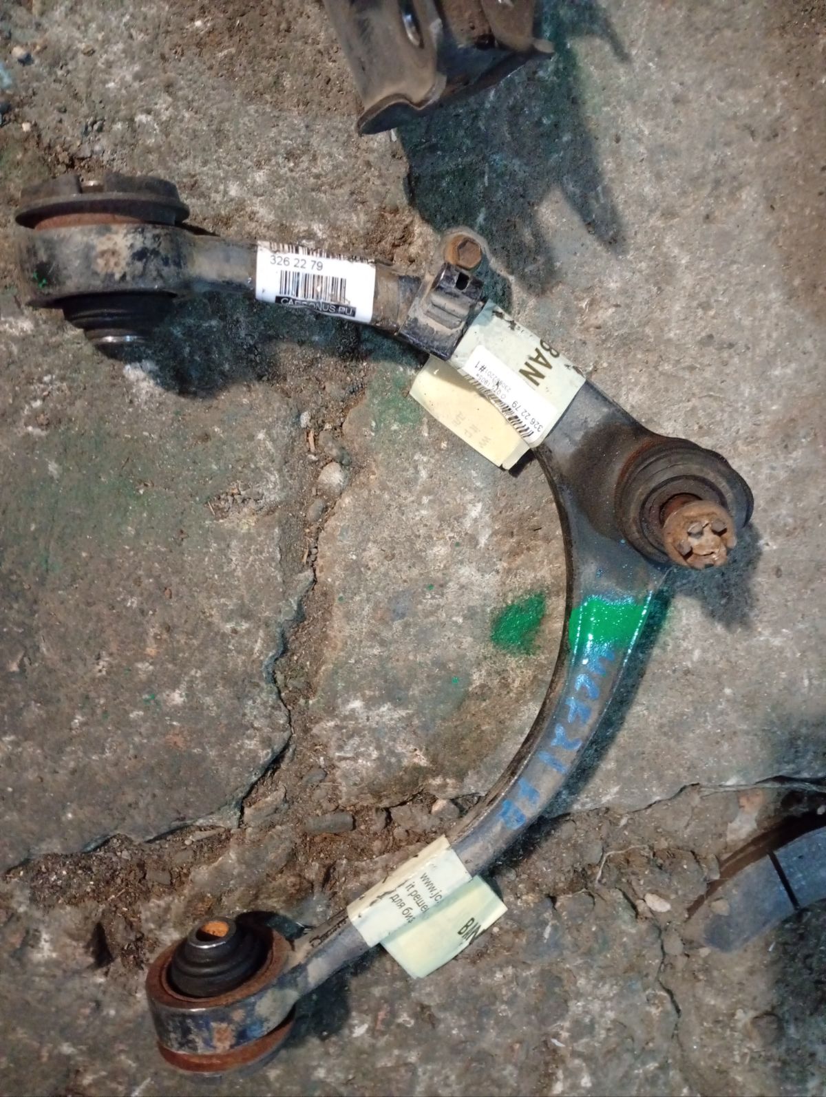 Рычаг 48610-59015, SH-25005, UQ-075-5585 на Toyota Celsior UCF21 1UZ-FE Фото 7