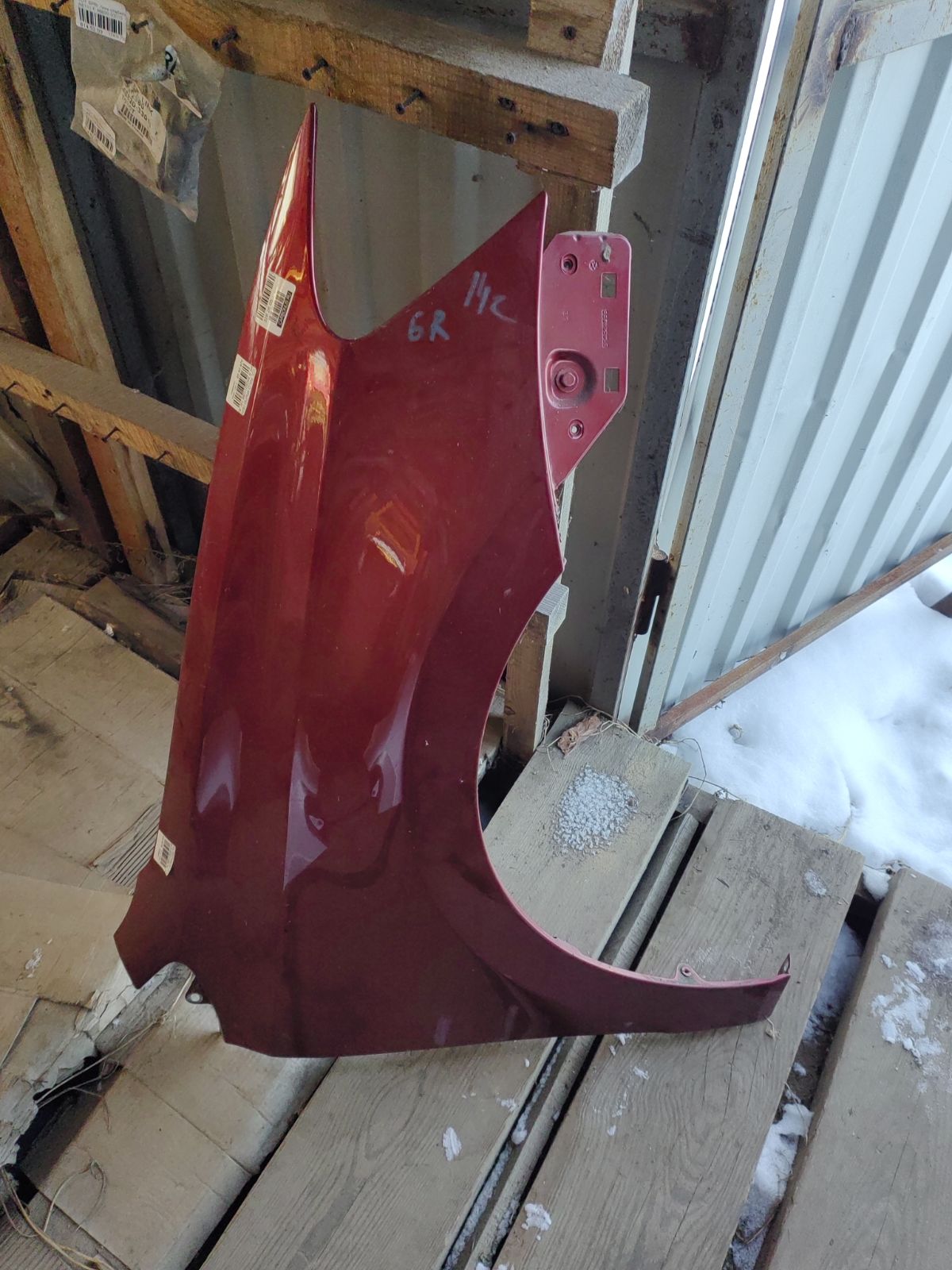 Крыло переднее 6R09211066 на Volkswagen Polo 6R Фото 6