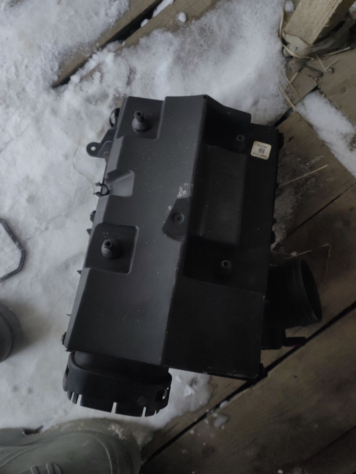 Датчик расхода воздуха 13627551638 на Bmw X5 E70-FE42 N52N Фото 3