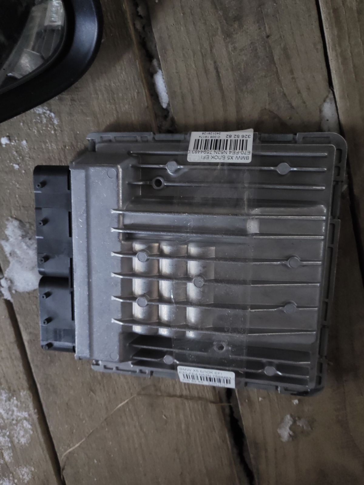 Блок EFI 7594483 на Bmw X5 E70-FE42 N52N Фото 3