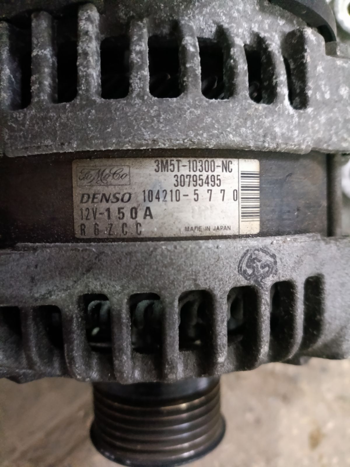 Генератор 30795495 на Volvo V50 MW B4204S3 Фото 10