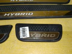 Накладка на порог салона на Honda Fit Hybrid GP1 Фото 2