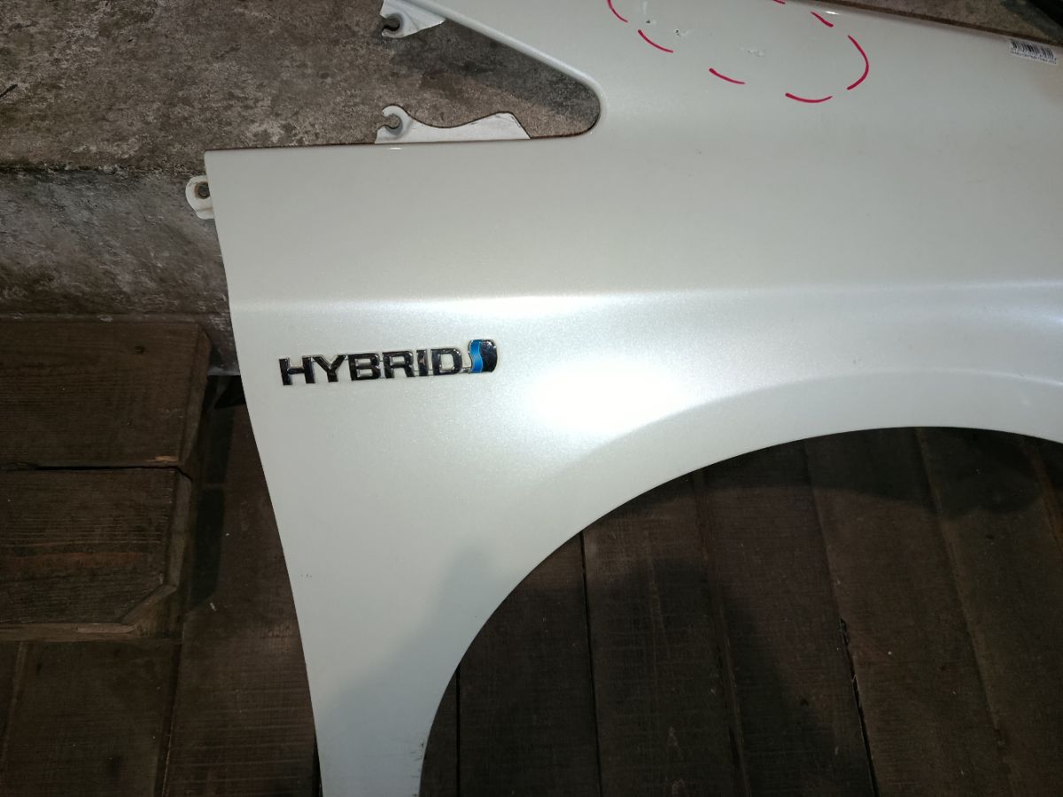 Крыло переднее 53801-47040, TY10263AR, TY10263R на Toyota Prius ZVW30 Фото 11