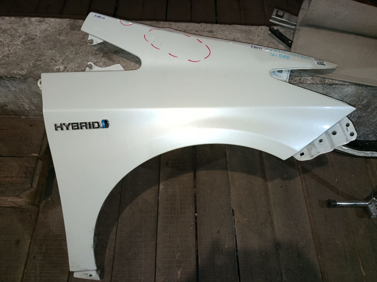 Крыло переднее 53801-47040, TY10263AR, TY10263R на Toyota Prius ZVW30 Фото 8