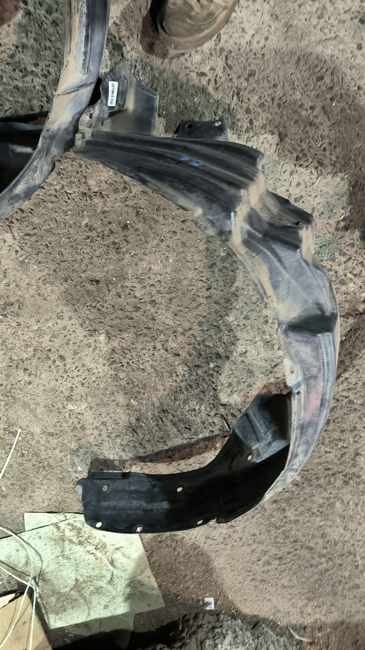 Подкрылок 53876-B1010, 2613FL1T, 915.TY11152L, GDIF0138L, ST-TYD1-016L-2 на Toyota Passo KGC10 1KR-FE Фото 9