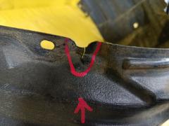 Подкрылок 53876-B1010, 2613FL1T, 915.TY11152L, GDIF0138L, ST-TYD1-016L-2 на Toyota Passo KGC10 1KR-FE Фото 4