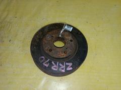 Тормозной диск на Toyota Voxy ZRR70G 3ZR-FAE 43512-42040, Переднее расположение