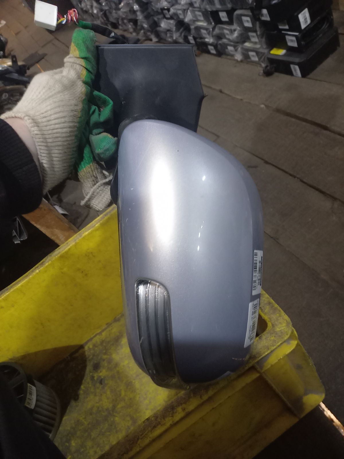 Зеркало двери боковой на Toyota Vitz KSP90 Фото 8