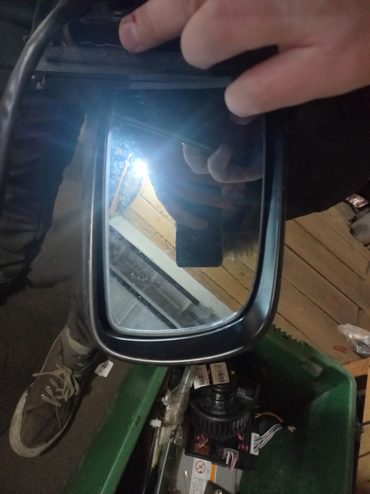 Зеркало двери боковой на Toyota Corolla Fielder NZE121G Фото 6