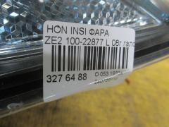 Фара 100-22877 217-1171L-EM7, 33150-TM8-J01 на Honda Insight ZE2 Фото 3