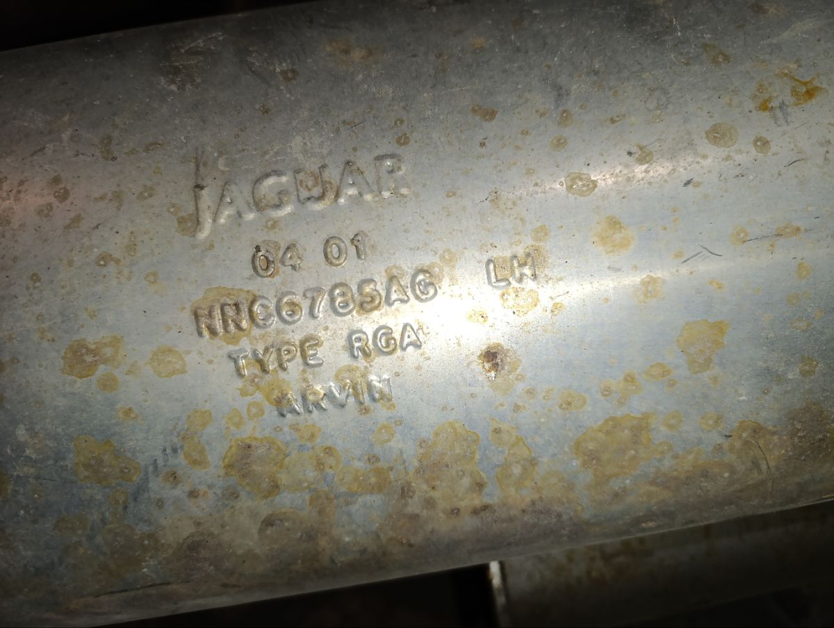 Глушитель 82996 км на Jaguar Xj X308 AJ27 Фото 13