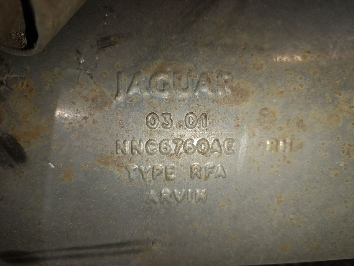 Глушитель 82996 км на Jaguar Xj X308 AJ27 Фото 15