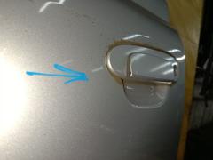 Дверь боковая на Toyota Vitz SCP10 Фото 4