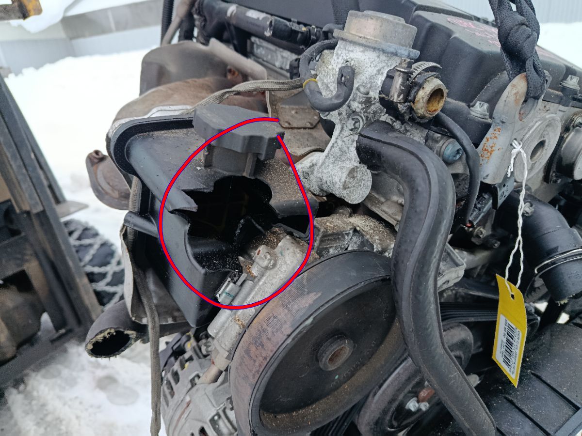 Двигатель на Mercedes-Benz C-Class Station Wagon S203.246 271.946 Фото 8