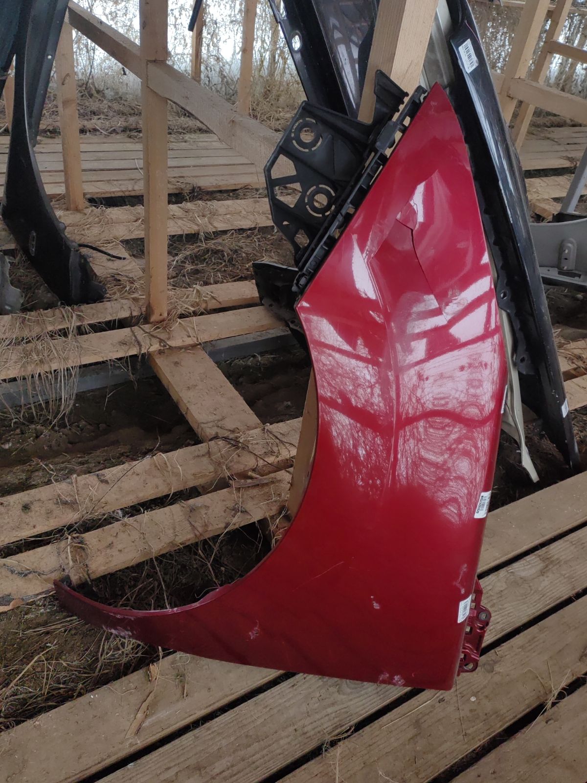 Крыло переднее 63821км 9685904880 на Peugeot 5008 VF30 Фото 8