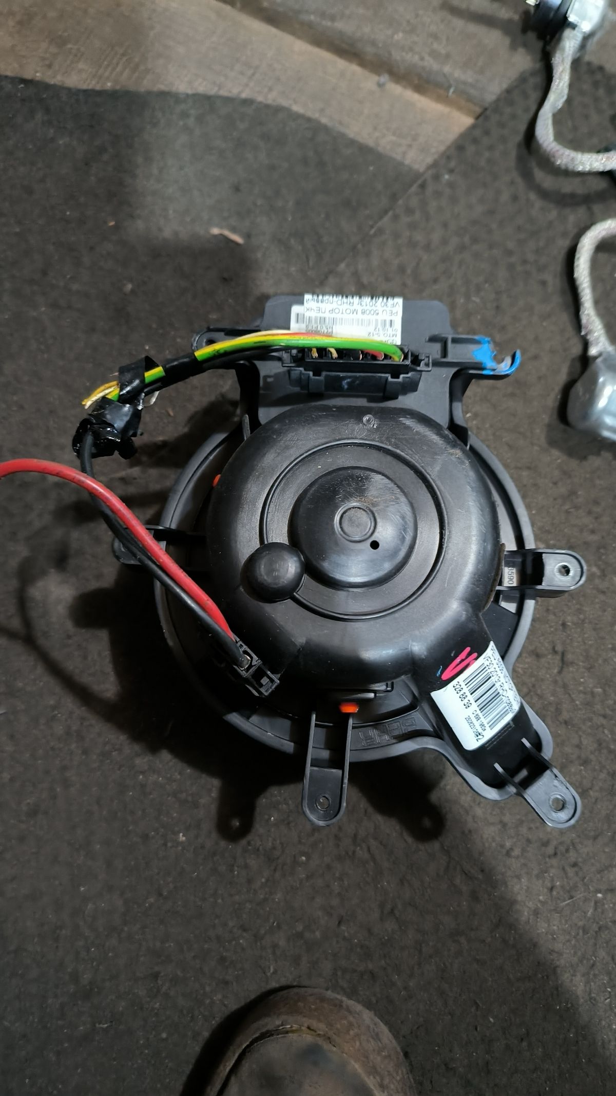 Мотор печки 63821км 6441.CP на Peugeot 5008 Фото 7