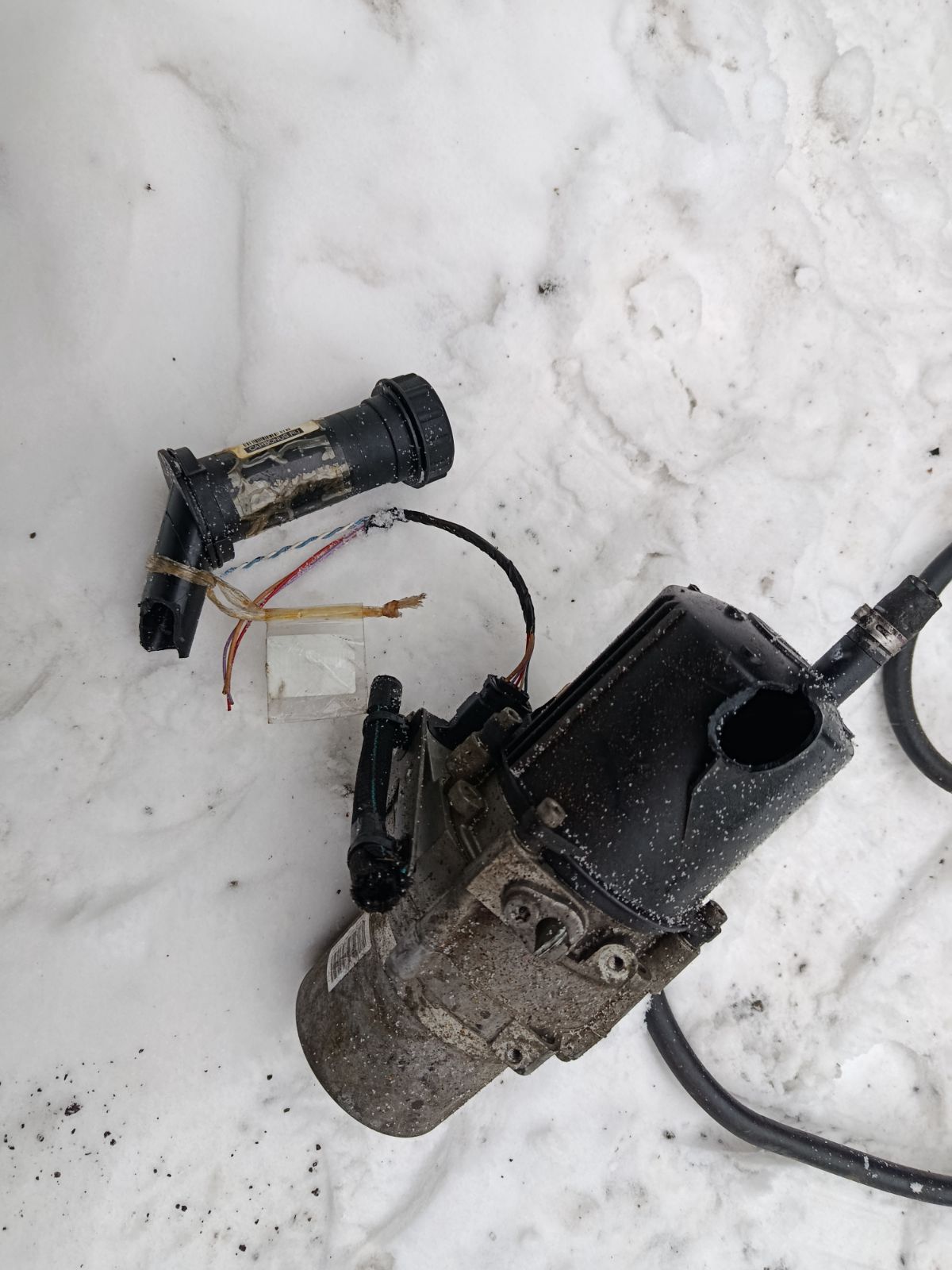 Насос гидроусилителя на Citroen C4 B7 Фото 2