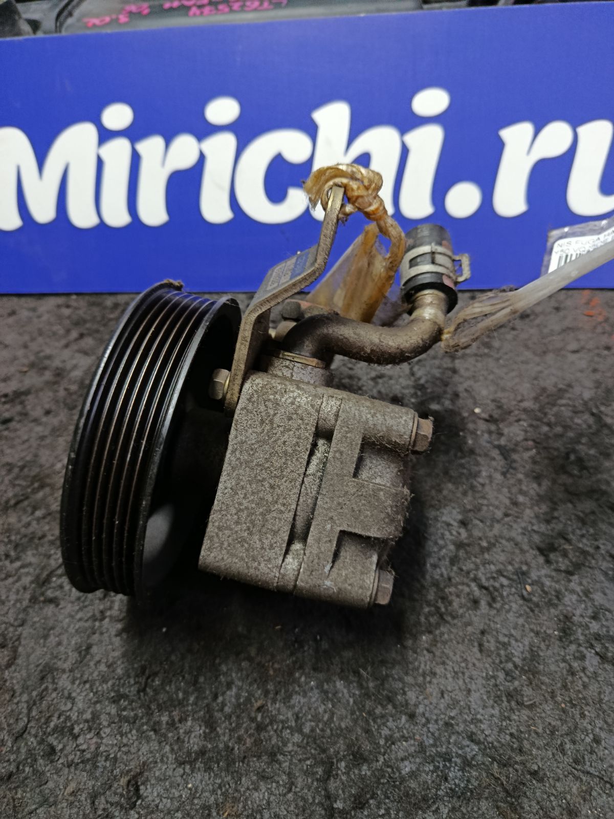 Насос гидроусилителя EG010 на Nissan Fuga Y50 VQ25DE Фото 5