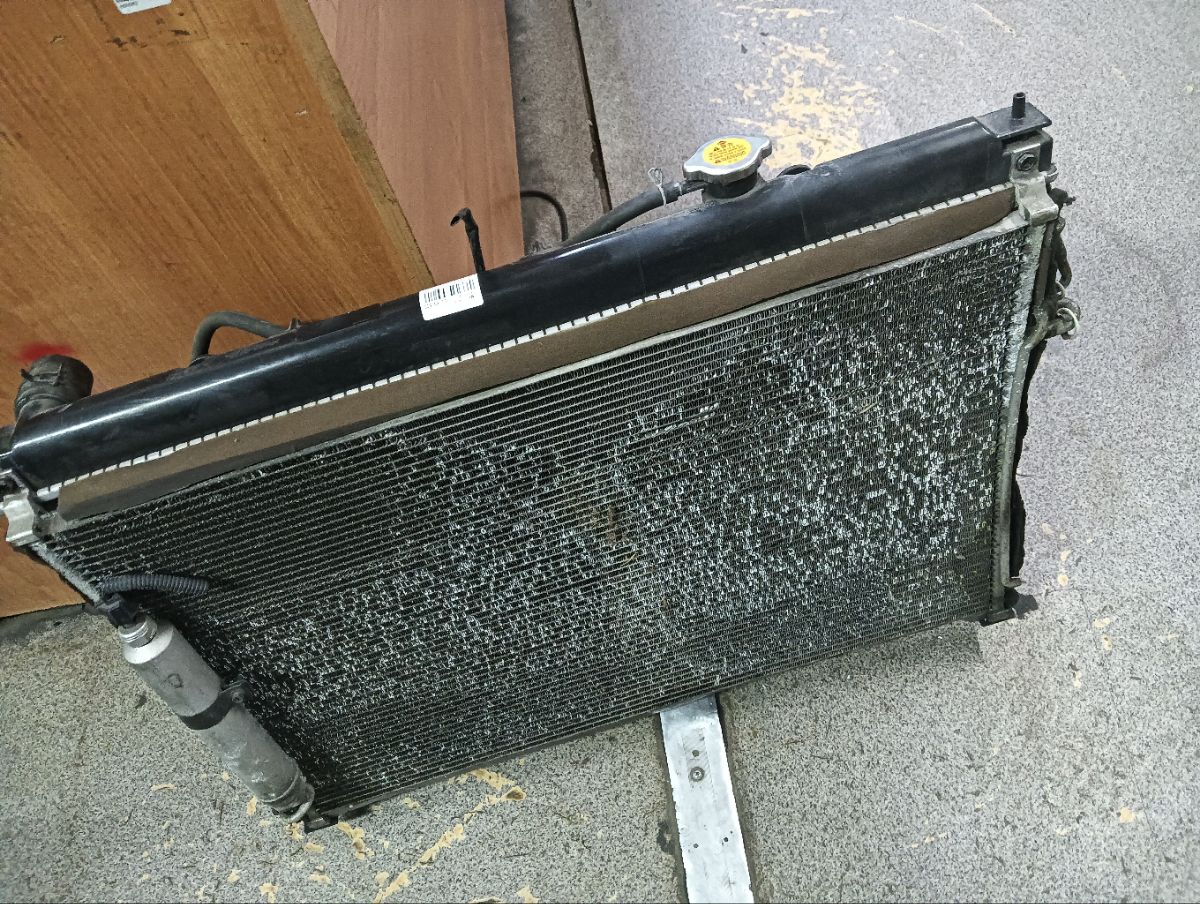 Радиатор ДВС на Nissan Fuga Y50 VQ25DE Фото 14