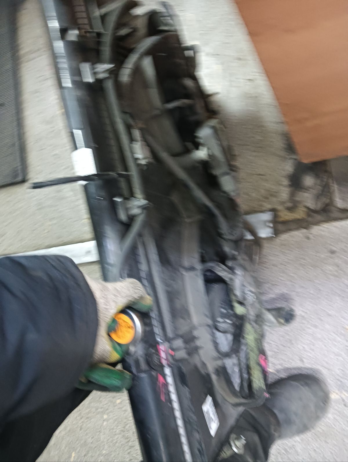 Радиатор ДВС на Nissan Fuga Y50 VQ25DE Фото 15