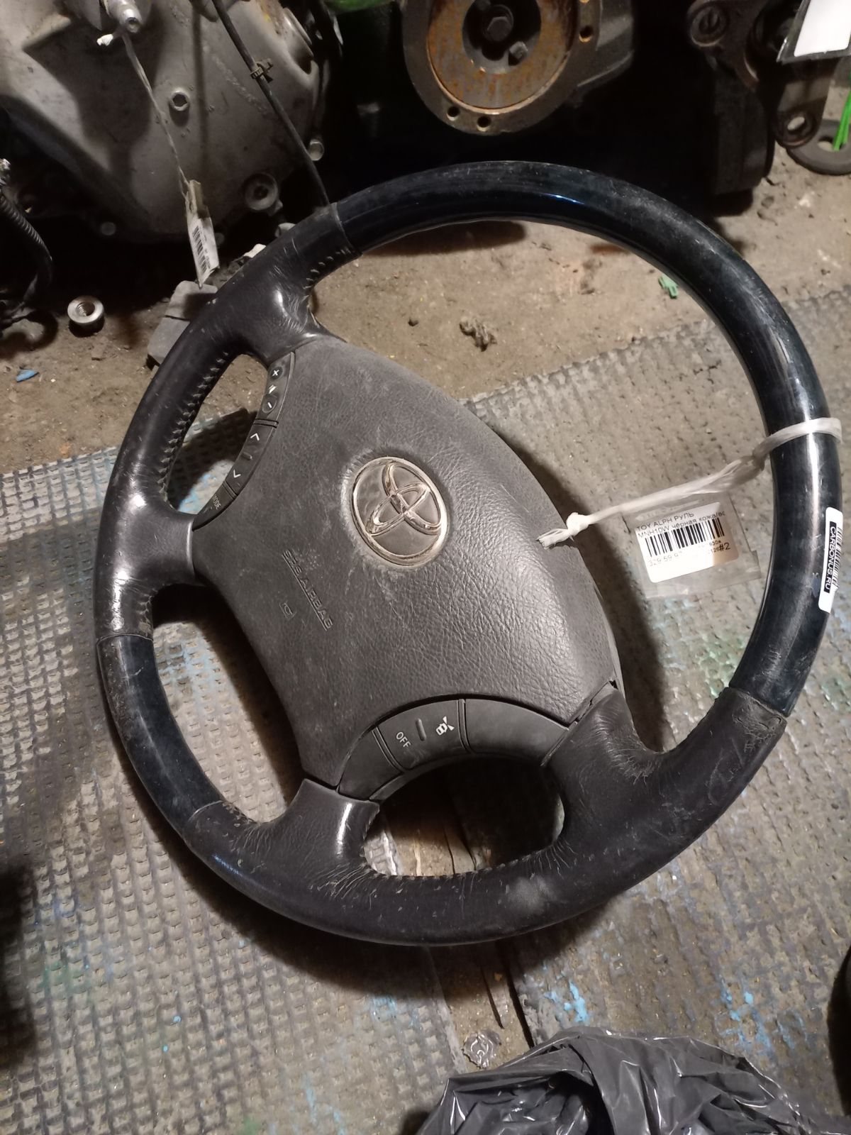 Руль на Toyota Alphard MNH10W Фото 13