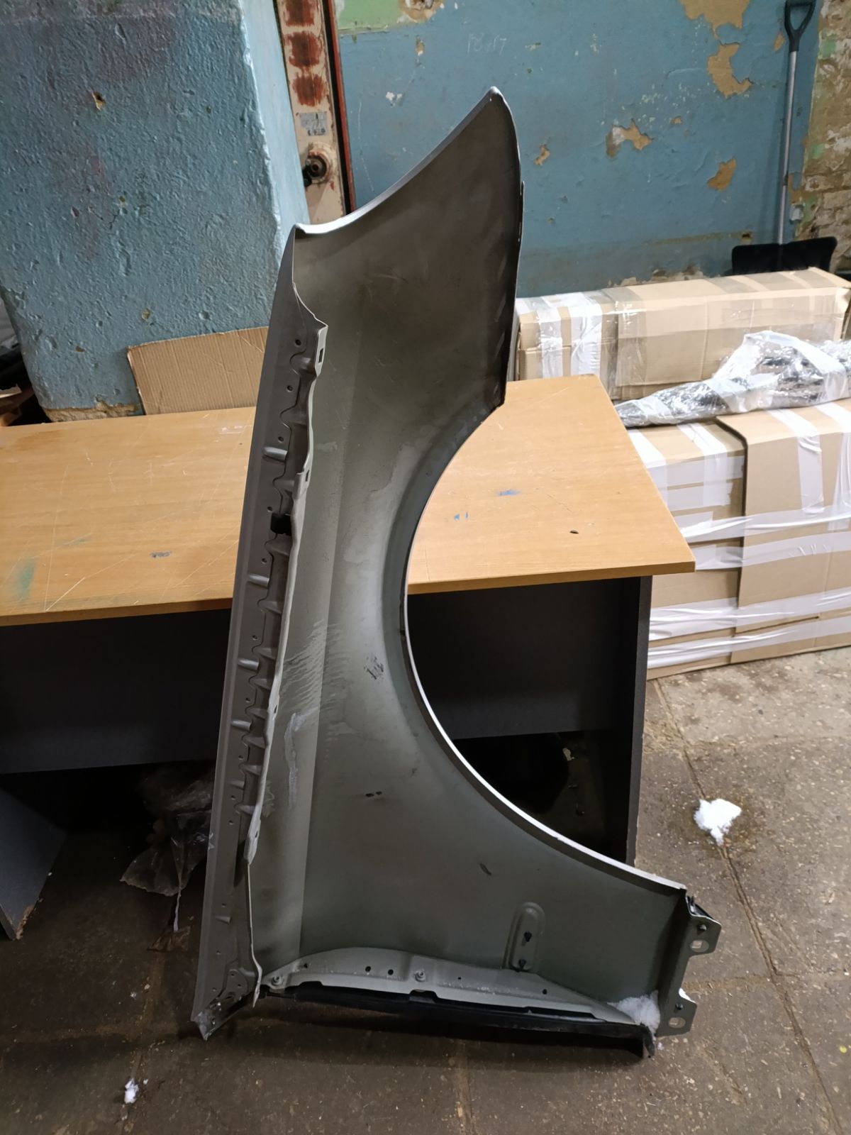 Крыло переднее A2118800718, A2118801318, BZ10027AL на Mercedes-Benz E-Class W211.061 Фото 10