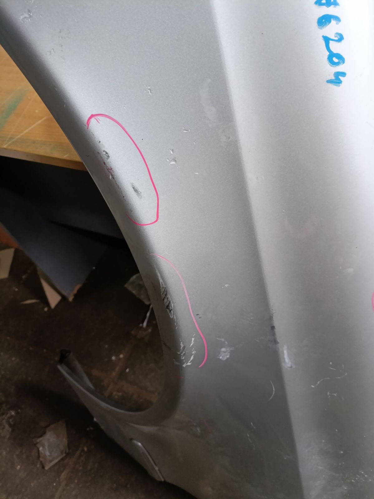 Крыло переднее A2118800718, A2118801318, BZ10027AL на Mercedes-Benz E-Class W211.061 Фото 6