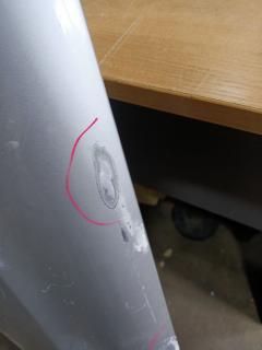 Крыло переднее A2118800718, A2118801318, BZ10027AL на Mercedes-Benz E-Class W211.061 Фото 7