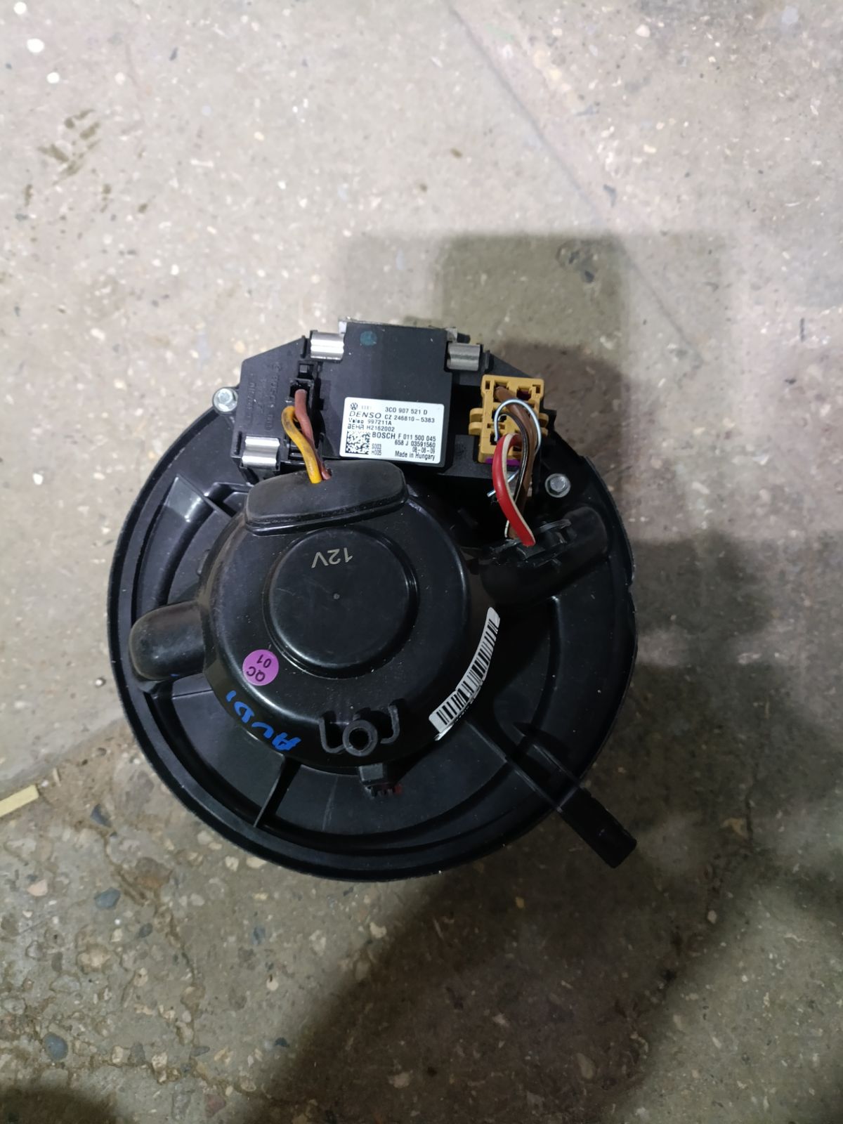 Мотор печки 1K2820015H на Audi Tt 8J Фото 5