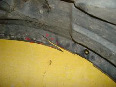 Подкрылок 5370A373 на Mitsubishi Delica D5 CV5W 4B12 Фото 2