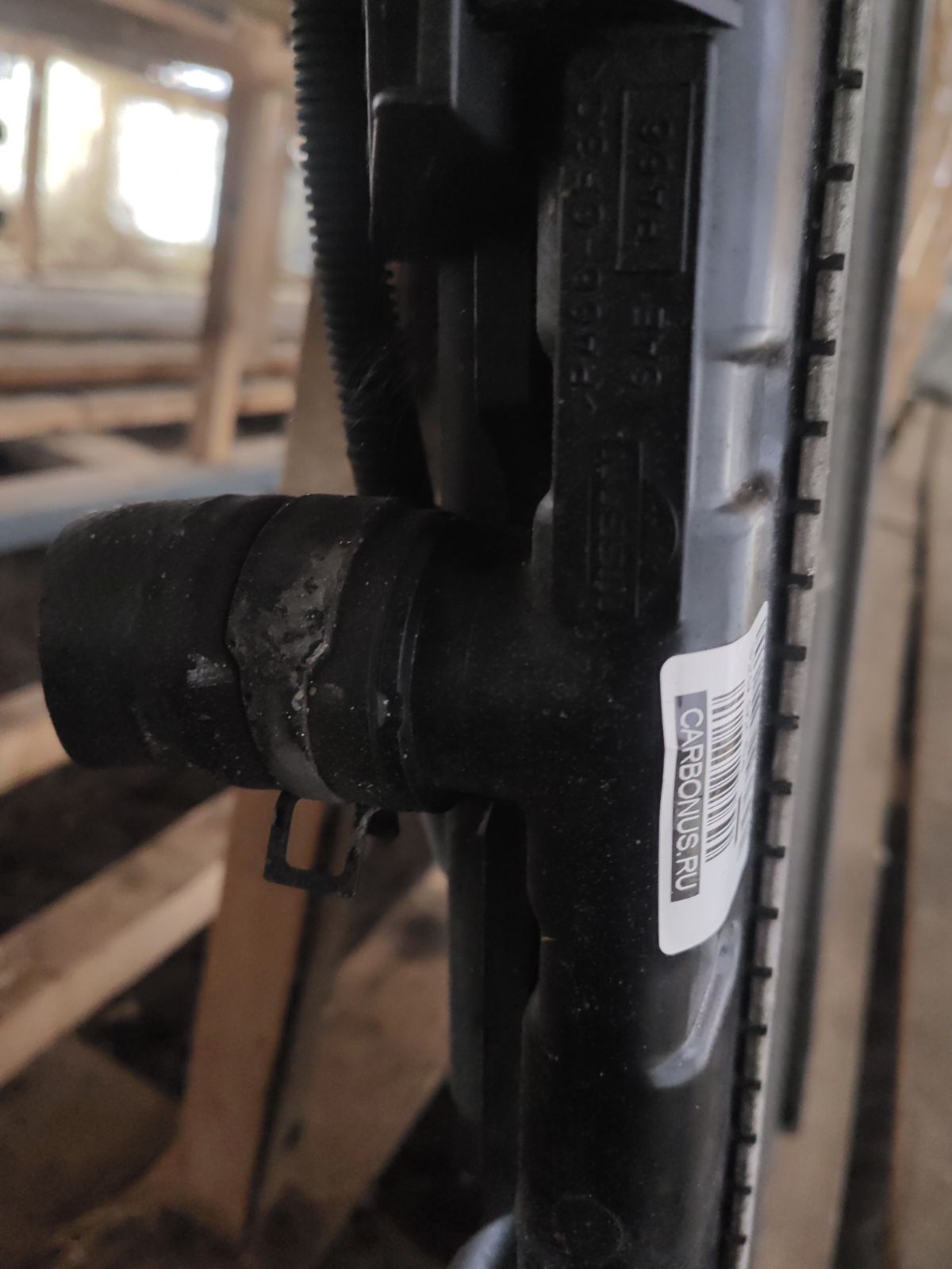 Радиатор ДВС 214609H300, 21460-8H303, 21460-9H303, 68799, FX-036-4156, FX-036-4156A, TD-036-4156, TD-036-4156A на Nissan X-Trail NT30 QR20DE Фото 14