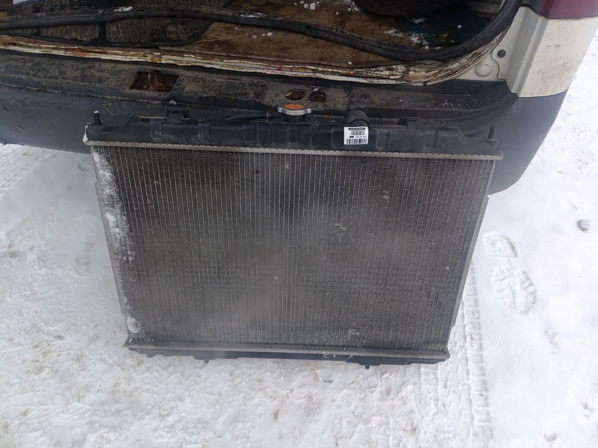 Радиатор ДВС 214609H300, 21460-8H303, 21460-9H303, 68799, FX-036-4156, FX-036-4156A, TD-036-4156, TD-036-4156A на Nissan X-Trail NT30 QR20DE Фото 24