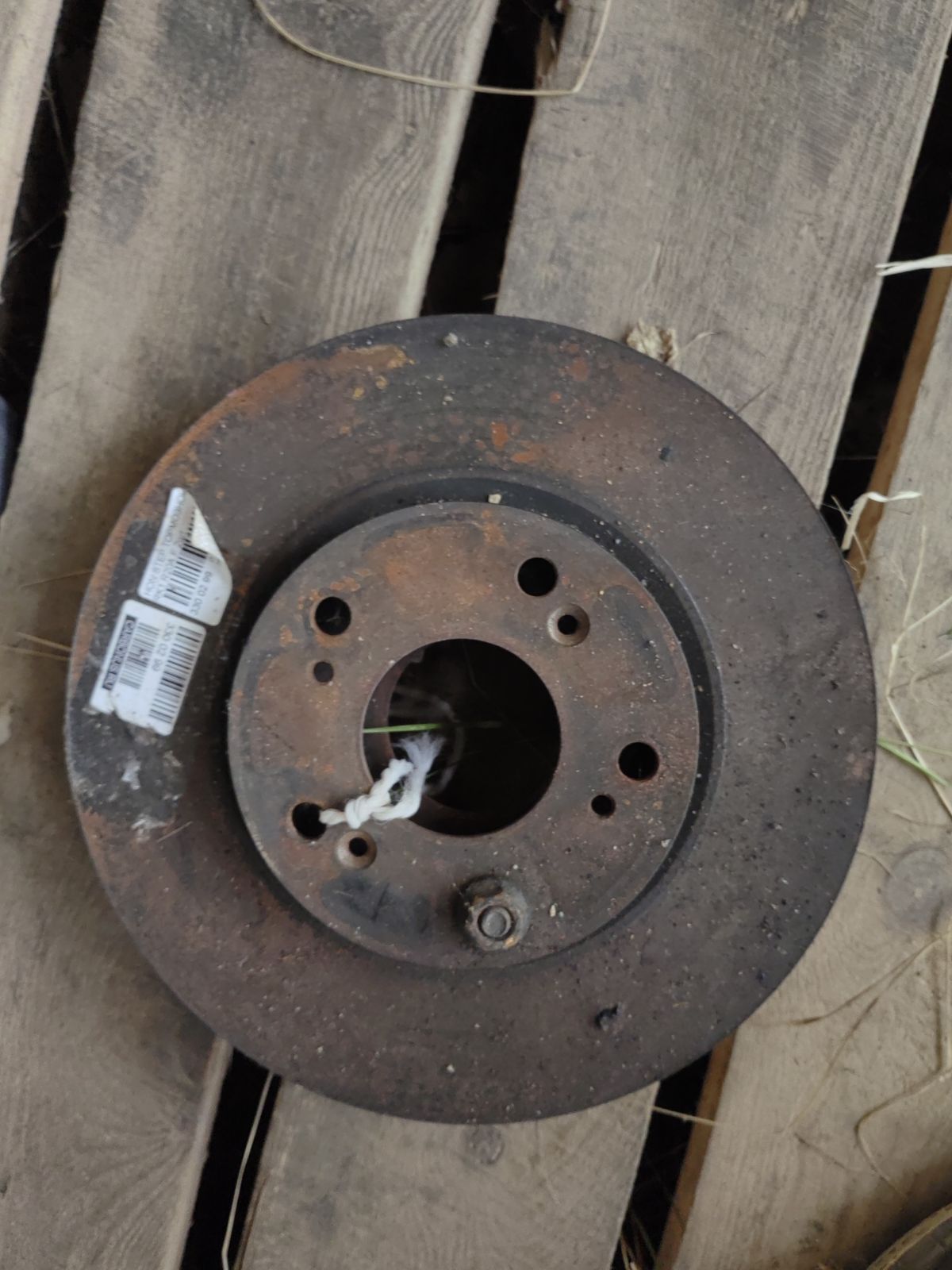 Тормозной диск на Honda Stepwgn RK1 R20A Фото 3