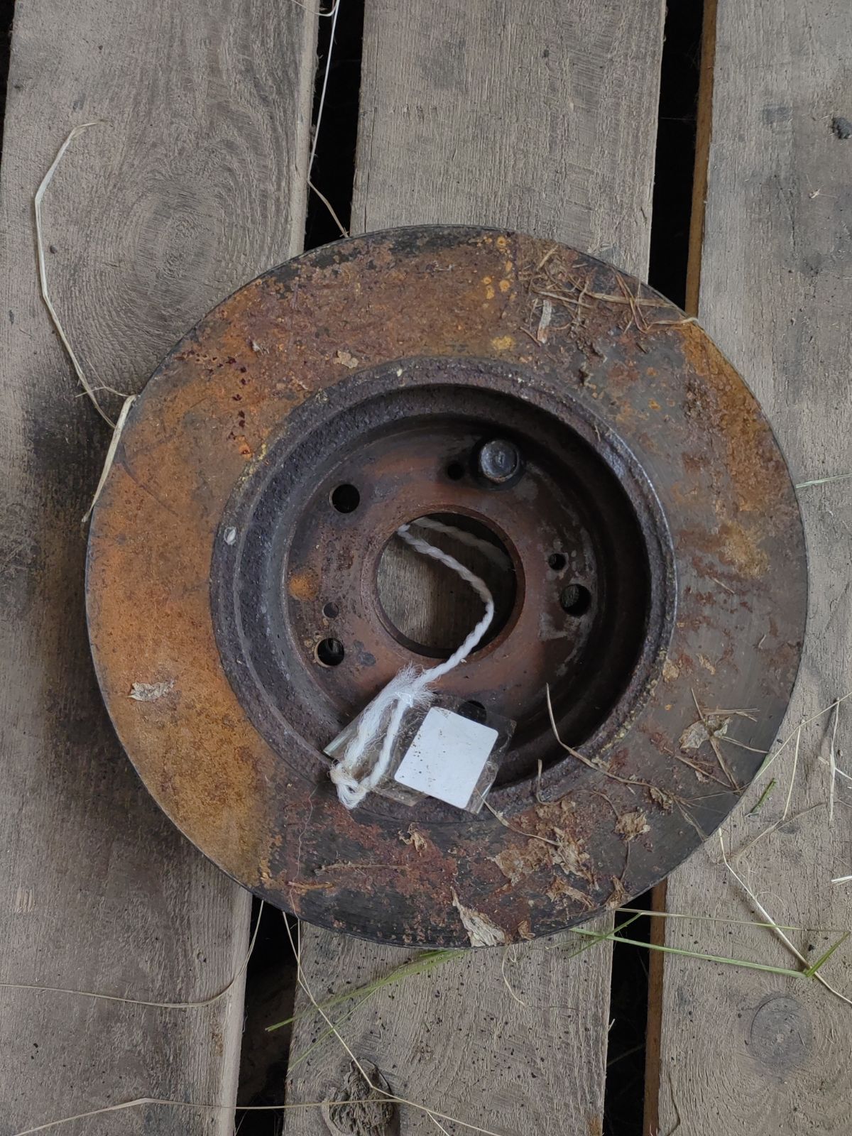 Тормозной диск на Honda Stepwgn RK1 R20A Фото 4