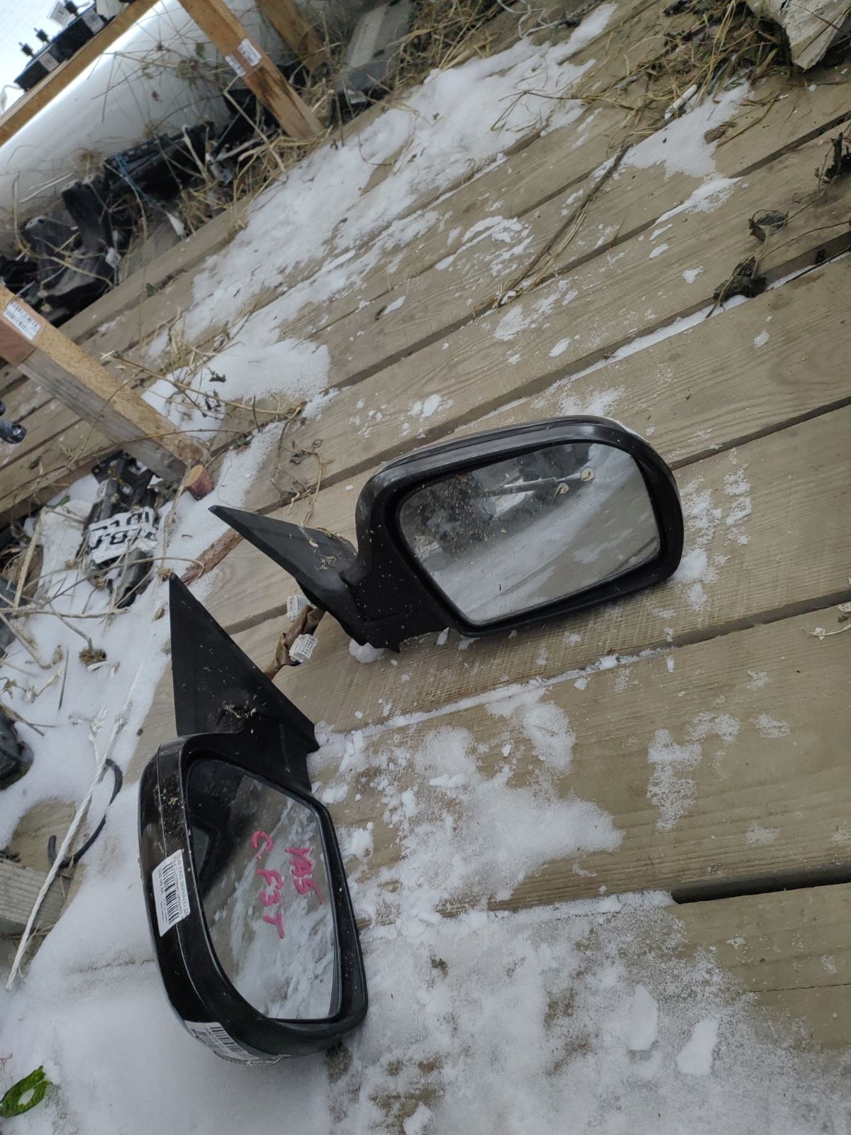 Зеркало двери боковой на Subaru Exiga YA4 Фото 7