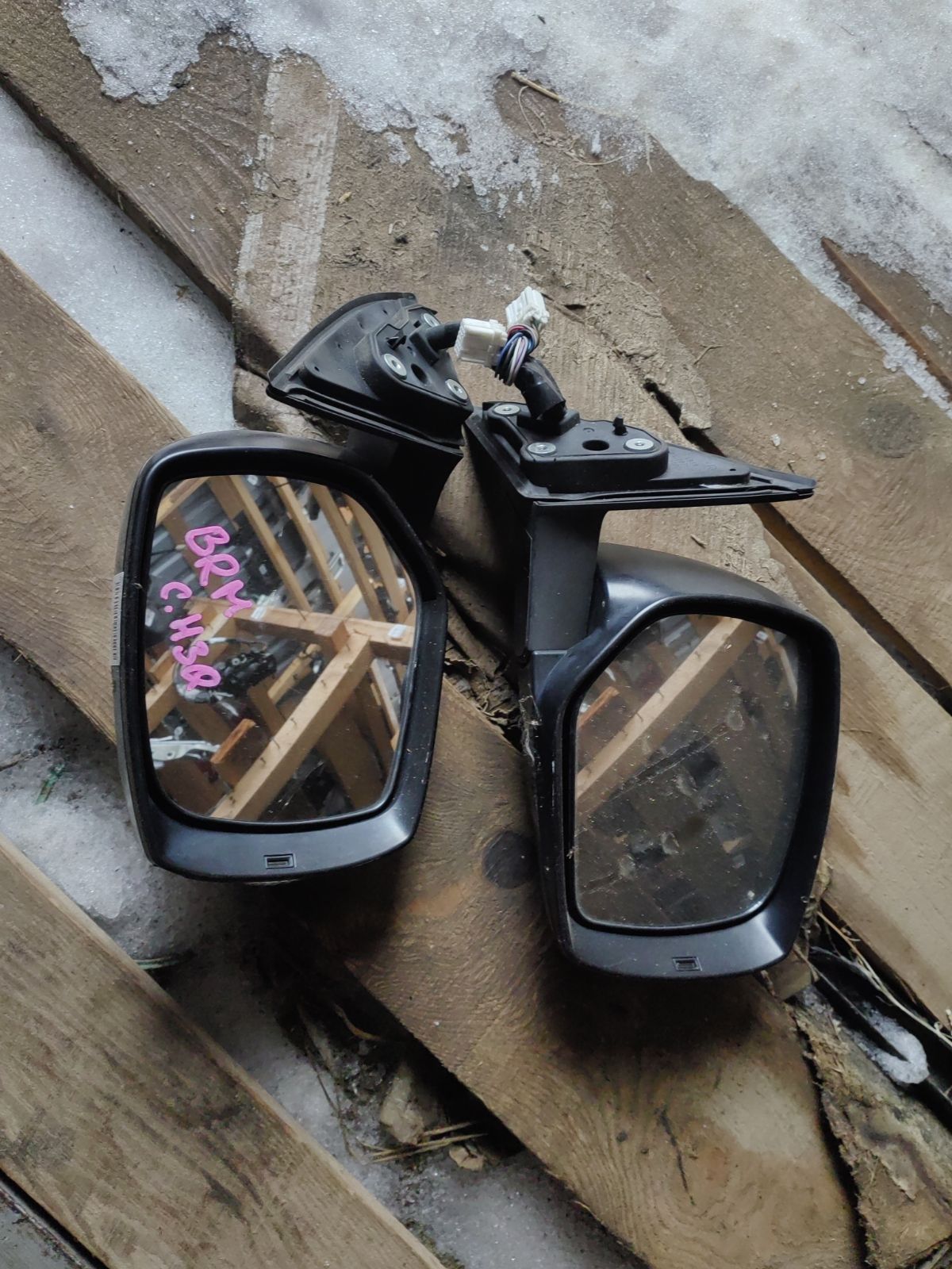 Зеркало двери боковой на Subaru Legacy Wagon BRM Фото 6