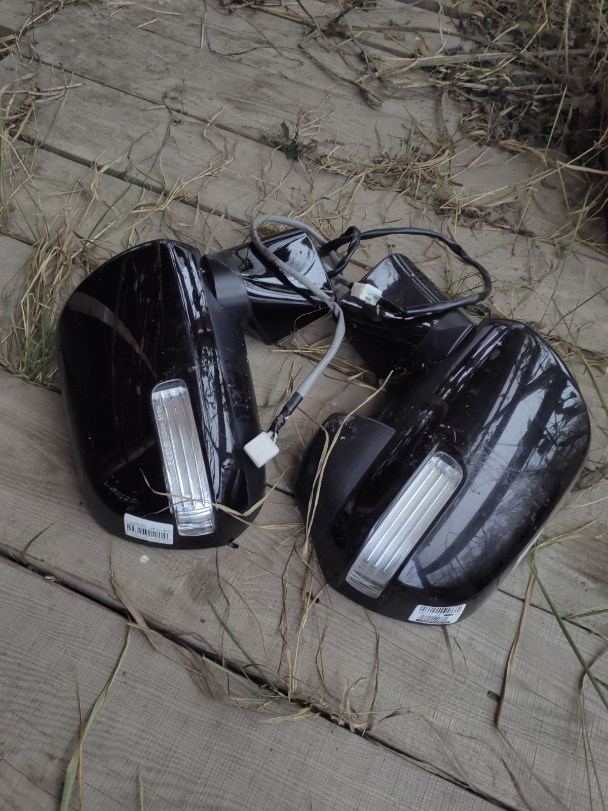 Зеркало двери боковой на Toyota Noah ZRR70G Фото 8