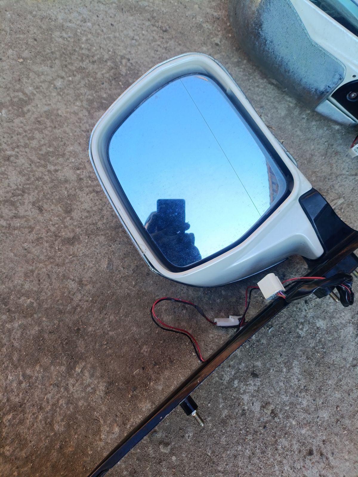 Зеркало двери боковой на Toyota Alphard ANH10W Фото 12