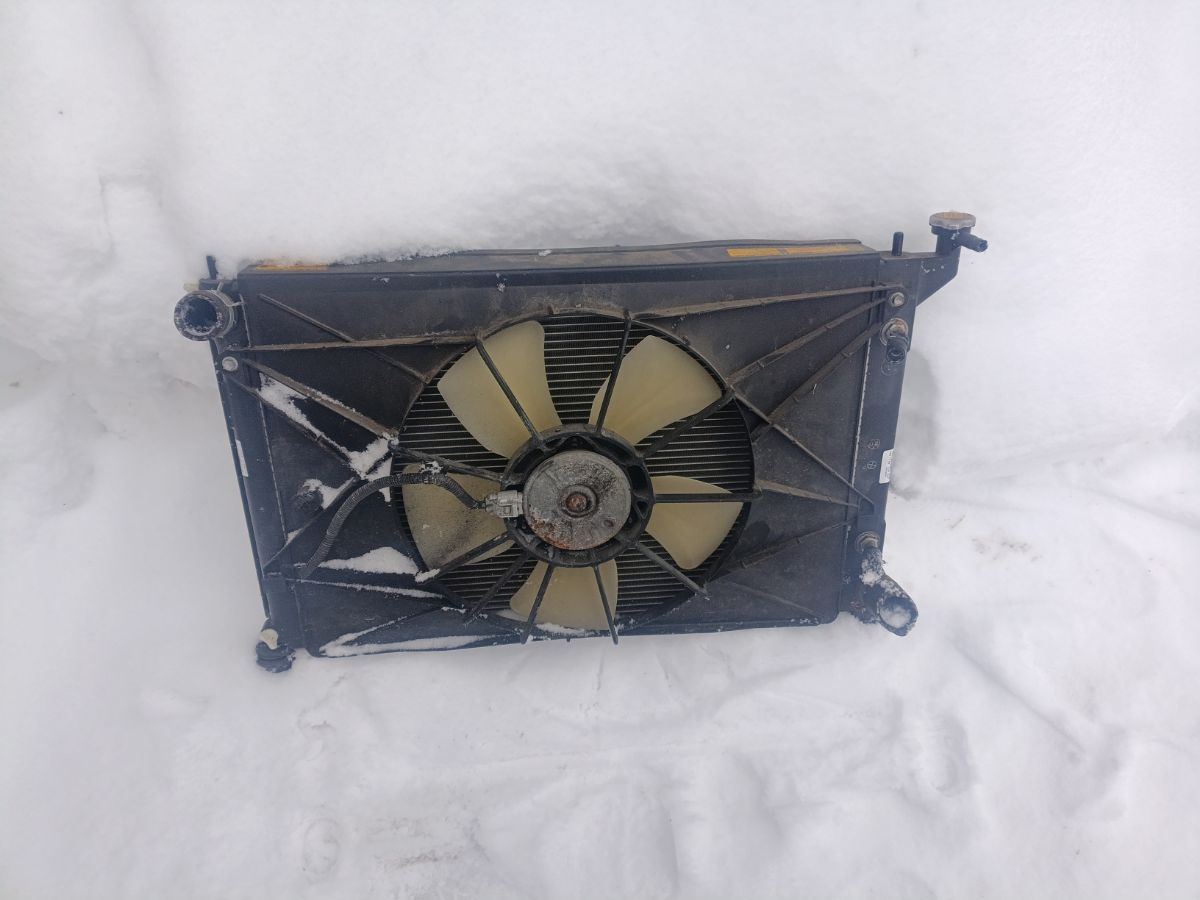 Радиатор ДВС 16400-22170, 1640022190, 1640028350, FX-036-3474, FX-036-3474A, TD-036-3474, TD-036-3474A на Toyota Premio ZZT245 1ZZ-FE Фото 6