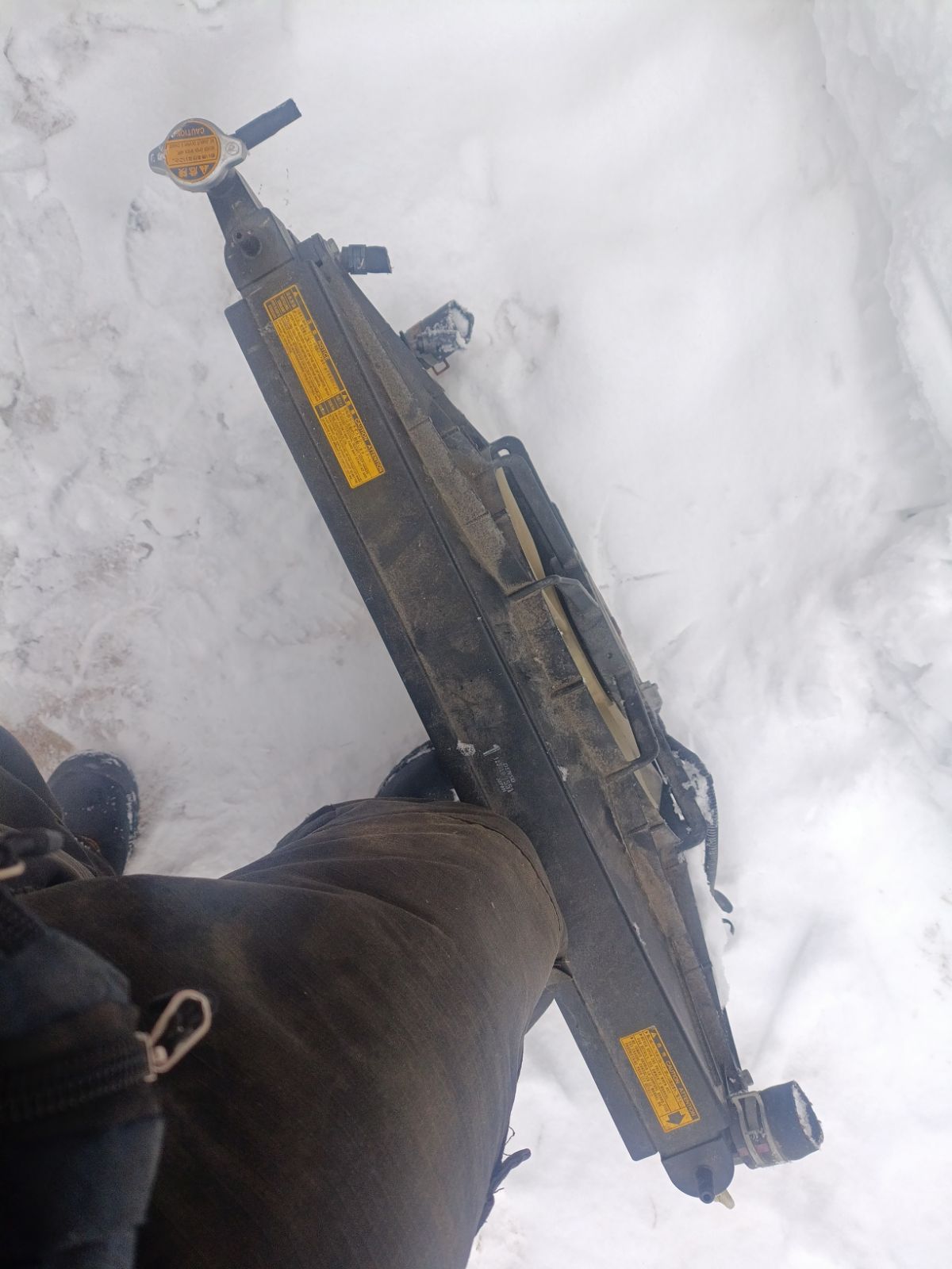 Радиатор ДВС 16400-22170, 1640022190, 1640028350, FX-036-3474, FX-036-3474A, TD-036-3474, TD-036-3474A на Toyota Premio ZZT245 1ZZ-FE Фото 5