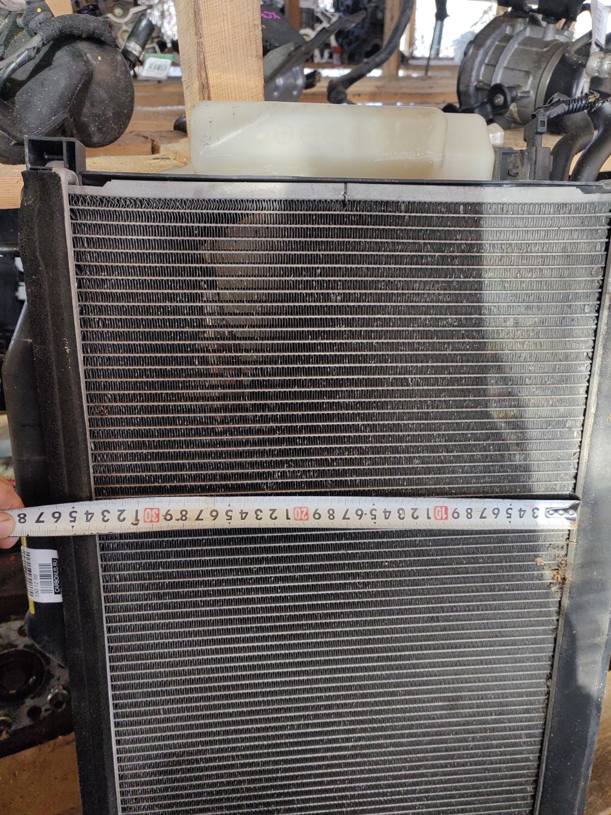 Радиатор ДВС на Subaru Legacy BP5 EJ203 Фото 9