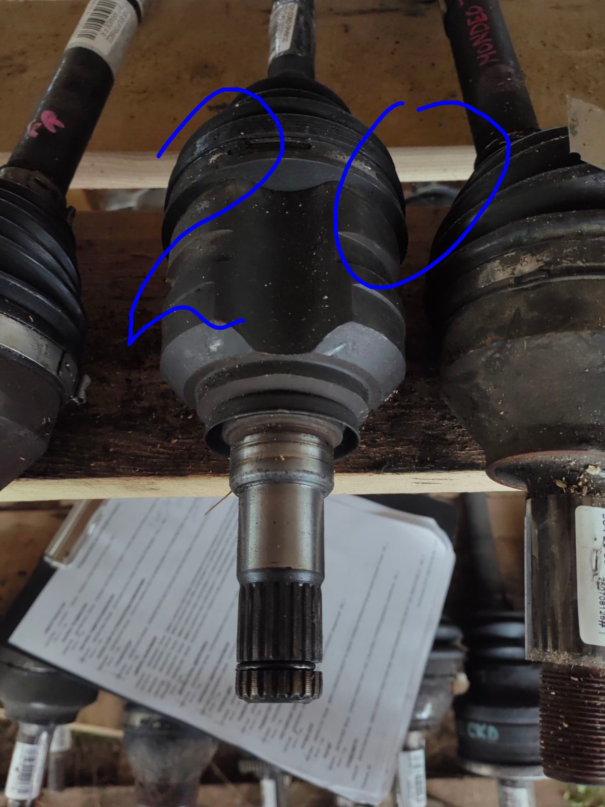 Привод на Toyota Corolla Spacio ZZE124N 1ZZ-FE Фото 5