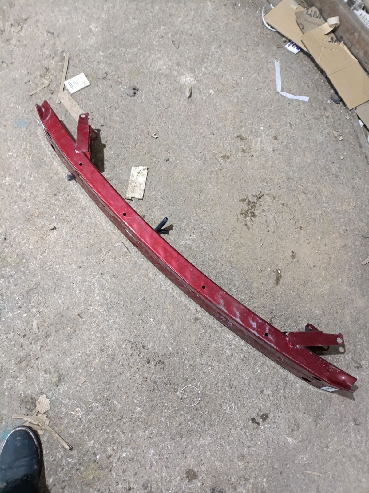 Жесткость бампера на Toyota Corolla Spacio ZZE124N Фото 6