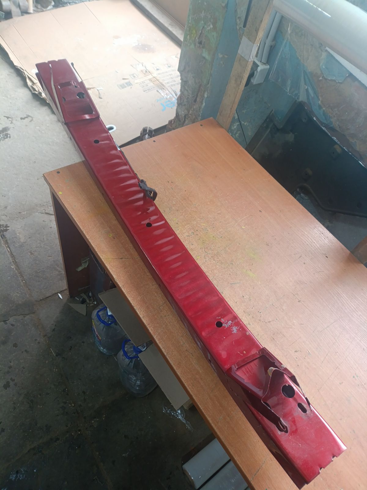 Жесткость бампера на Toyota Corolla Spacio ZZE124N Фото 10