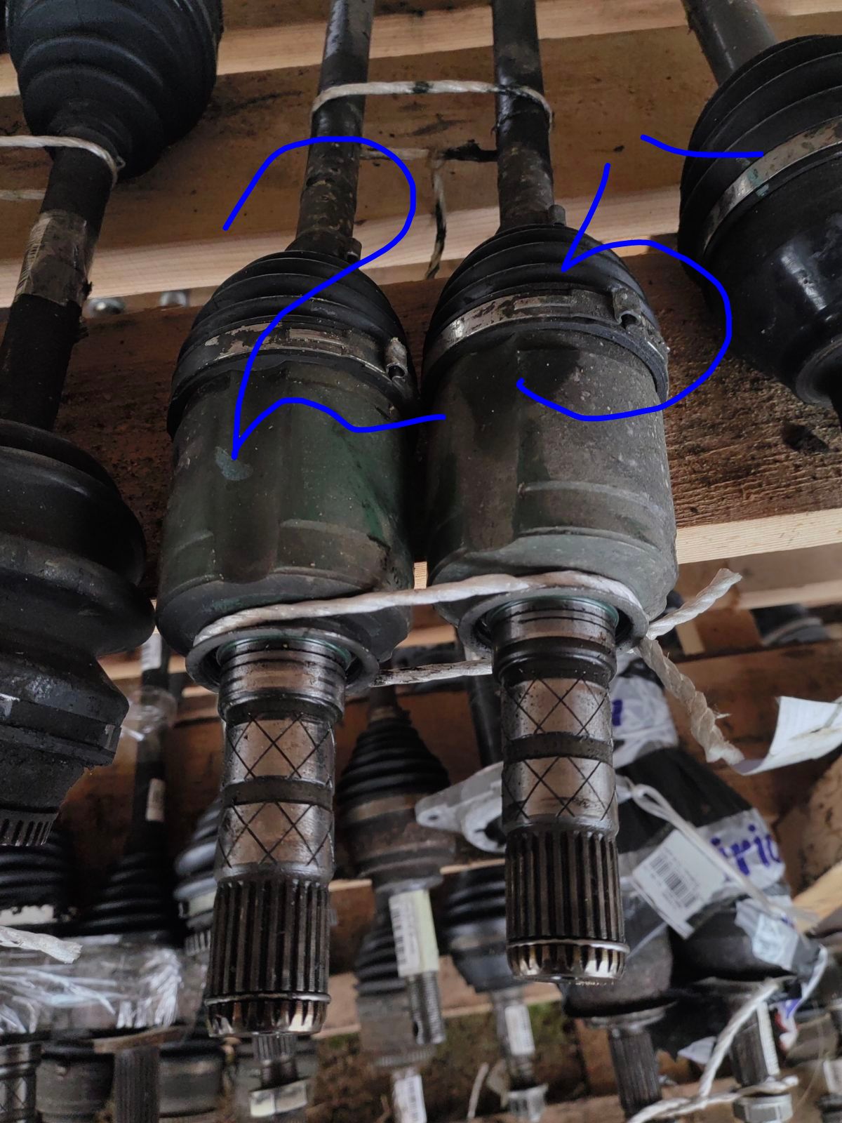 Привод на Subaru Exiga YA5 EJ204 Фото 6