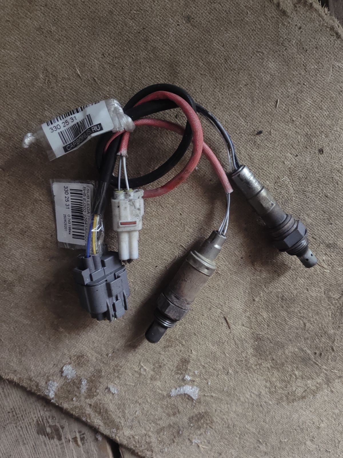 Лямбда-зонд A24-A71057, 22641AA050 на Subaru Legacy Wagon BH5 EJ202 Фото 3