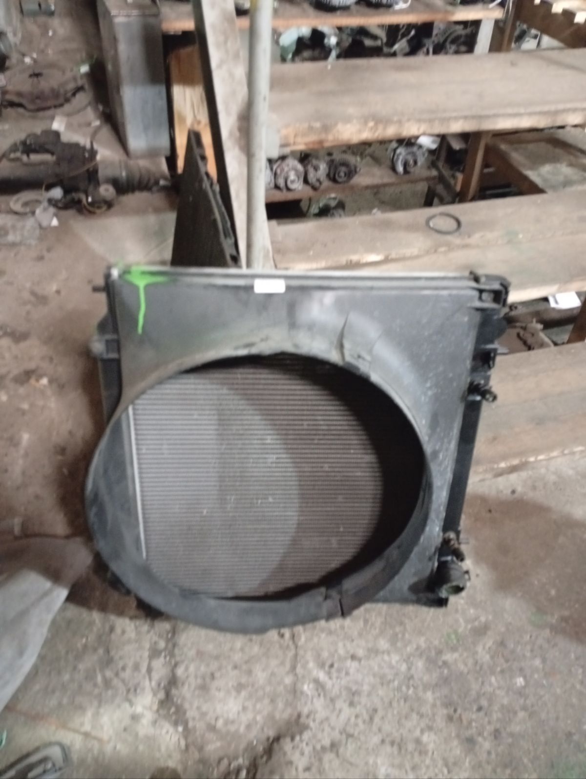 Радиатор ДВС FX-036-7562, FX-036-7562A, MC0005, TD-036-7562, TD-036-7562A на Mitsubishi Delica Space Gear PD6W 6G72 Фото 6