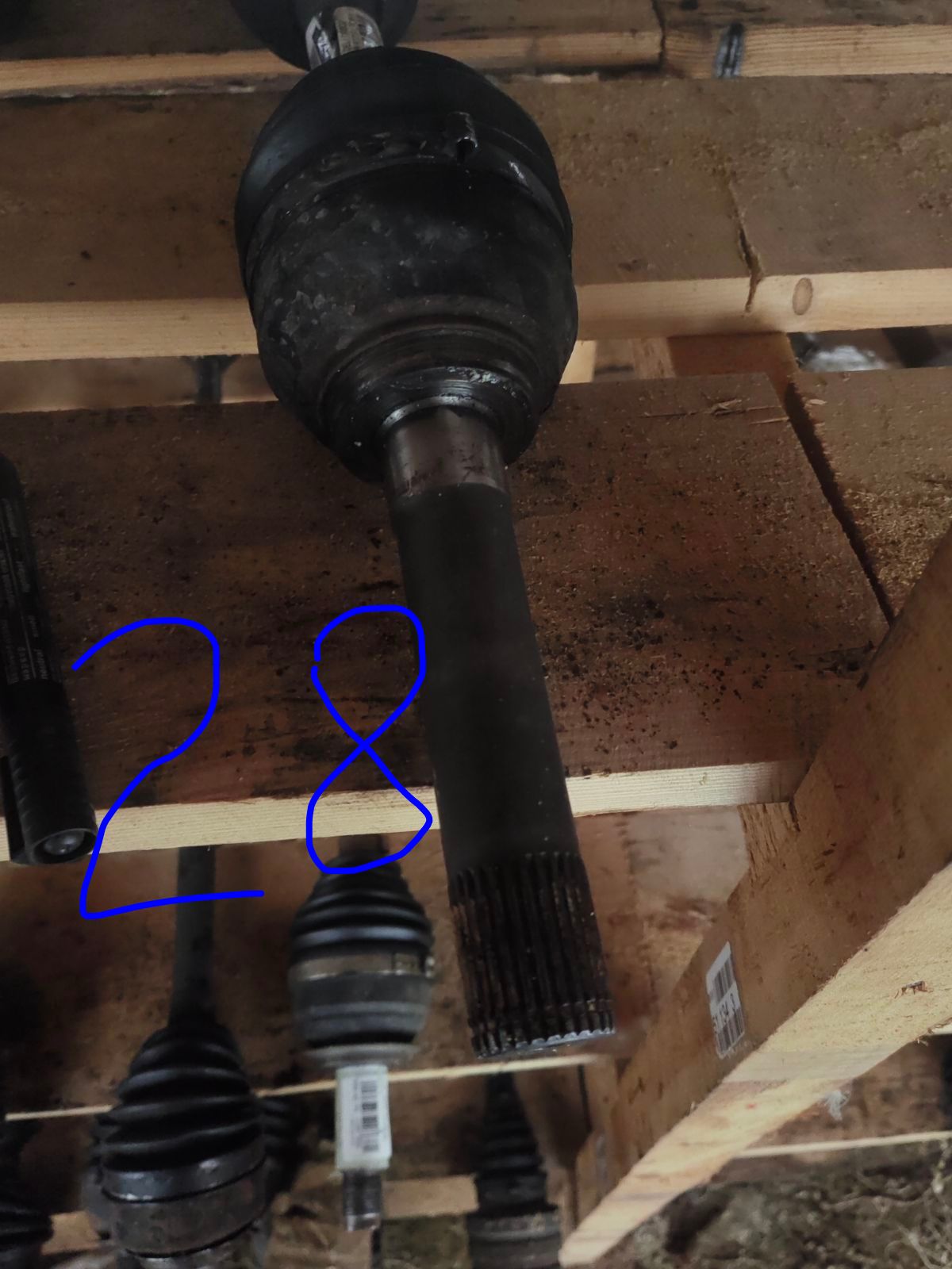 Привод на Mitsubishi Delica Space Gear PD6W 6G72 Фото 3